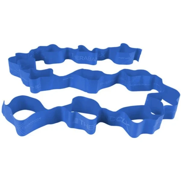 THERABAND Fitnessband Übungsband CLX 2m, Extra Starker Widerstand, Blau 3