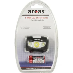 Arcas Stirnlampe 5 Watt LED, 160 Lumen 12