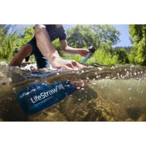 LifeStraw Trinkflasche Go Blue, 0,65 L, Kunststoff, Blau, Mit Wasserfilter 13