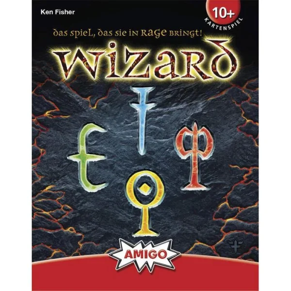 Amigo Kartenspiel 6900, Wizard, Ab 10 Jahre, 3-6 Spieler 6