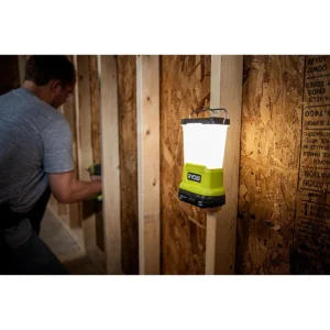 Ryobi Campinglampe RLL18-0 One+ LED, 850 Lm, 18V Akku, Dimmbar, Powerbank 21