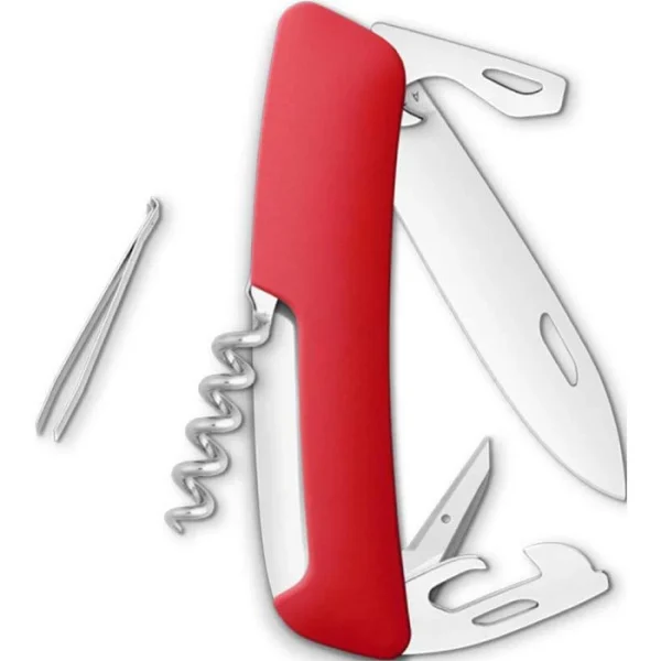 SWIZA Taschenmesser D03, Rot, 11 Funktionen 5