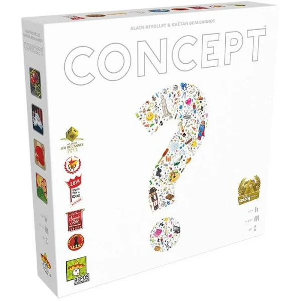 Asmodee Brettspiel 692193 Concept, Ab 10 Jahre, 4-12 Spieler 1