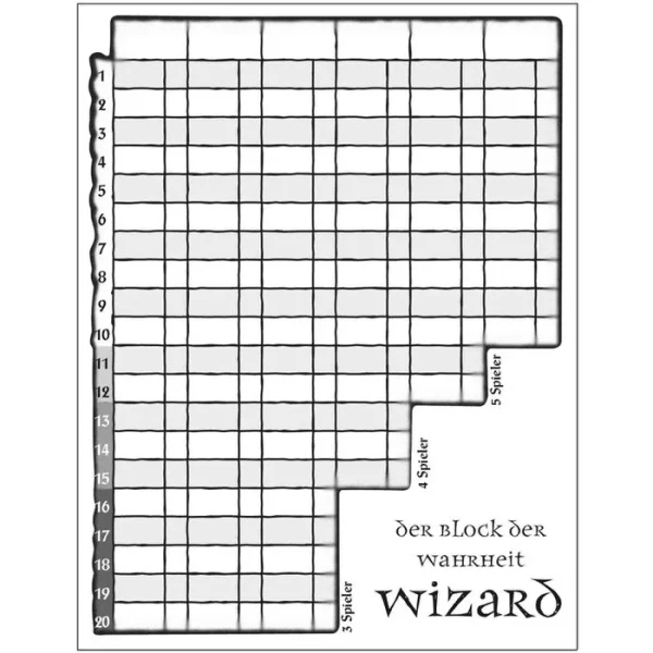 Amigo Kartenspiel 6900, Wizard, Ab 10 Jahre, 3-6 Spieler 5