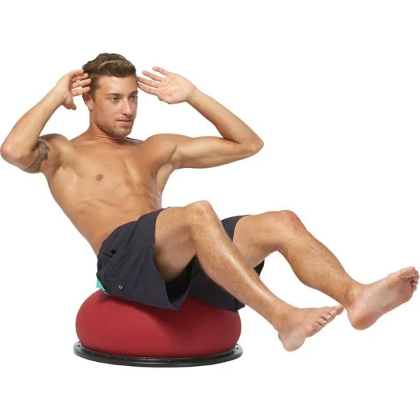 Togu Balance-Ball Jumper, Mit Trampolineffekt, Ø 52 Cm, Rot 4