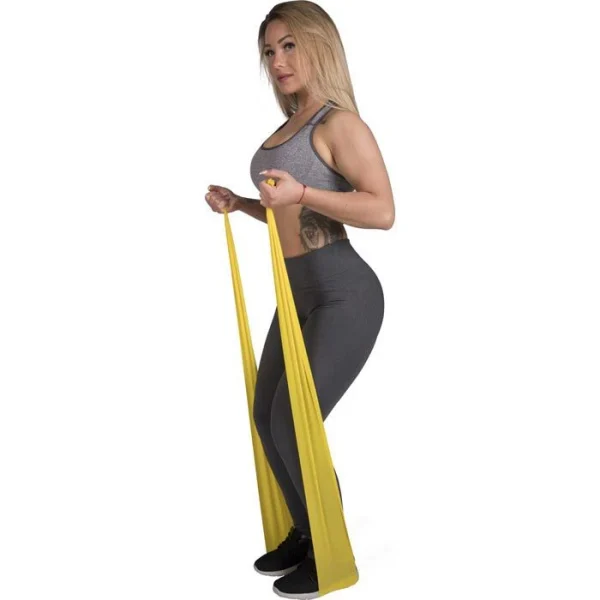 ActiveVikings Fitnessband Flatbands Set 2m, Leicht, Medium, Stark, 3 Stück 5