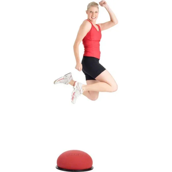 Togu Balance-Ball Jumper, Mit Trampolineffekt, Ø 52 Cm, Rot 3
