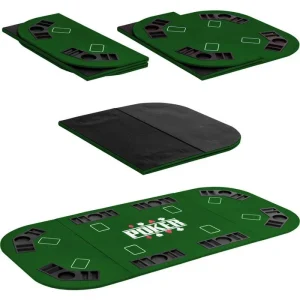 Maxstore Pokermatte 20030130, 160 X 80 Cm, Rechteckig, 8 Spieler, Grün 16