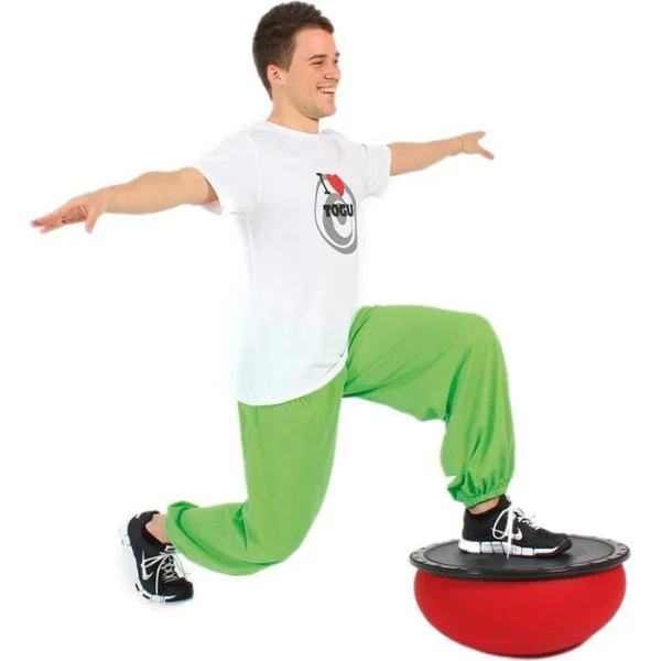 Togu Balance-Ball Jumper Pro, Mit Trampolineffekt, Ø 52 Cm, Rot 5