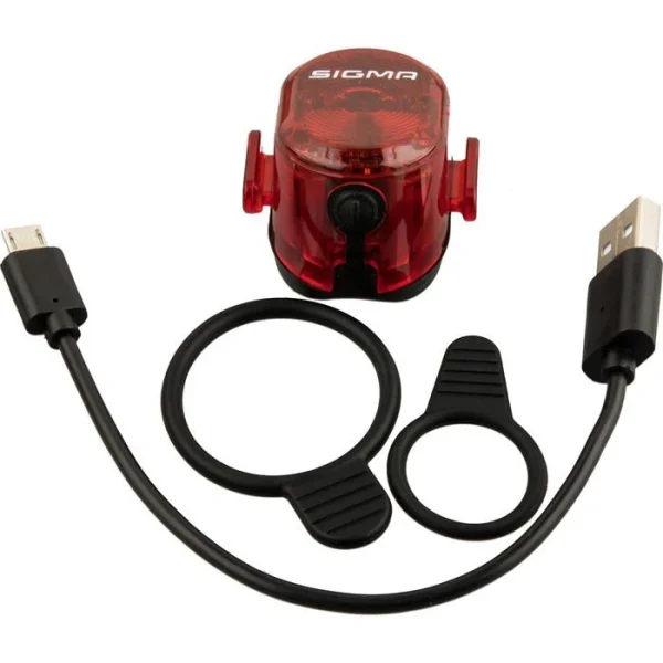 Sigma Fahrradbeleuchtung Nugget II, 15050, Rücklicht, LED, USB-aufladbar, Hinten 4