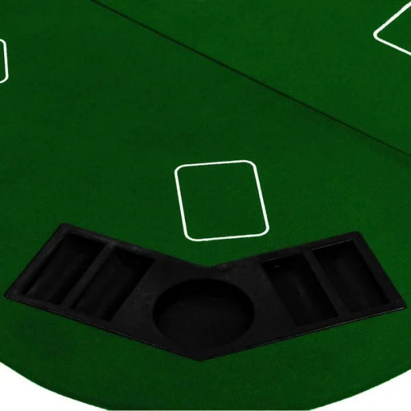 Maxstore Pokermatte 20030130, 160 X 80 Cm, Rechteckig, 8 Spieler, Grün 6