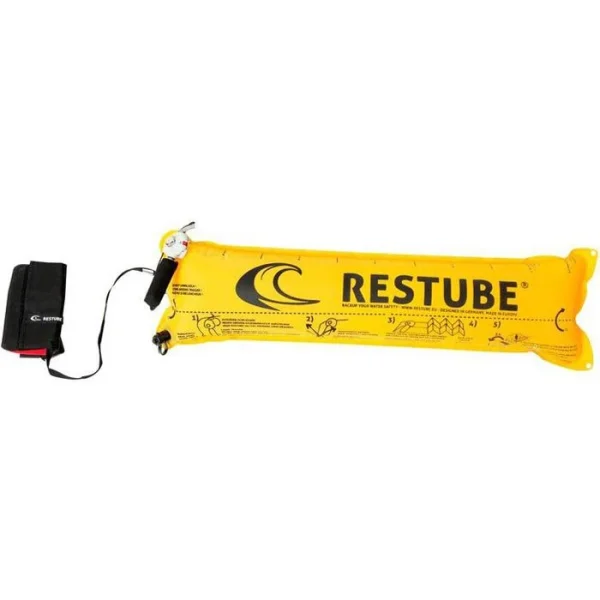 RESTUBE Schwimmboje Classic RT-00202-CR, Für Kinder Und Erwachsene, Schwarz/rot 1
