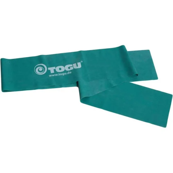 Togu Fitnessband Theragym Übungsband, 1,2m, Mittlerer Widerstand, Grün 1
