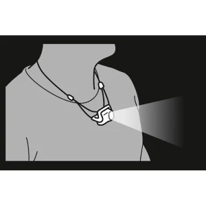Petzl Stirnlampe Bindi LED, 200 Lumen, Akku, Rotlicht, Schwarz 12