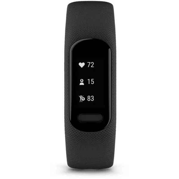 Garmin Fitness-Tracker Vivosmart 5 Schwarz L, Puls- Und SpO2-Messung, OLED, Wasserdicht 3
