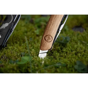 SWIZA Taschenmesser Tick Tool TT03, Holzgriff, Walnussholz 11 Funktionen, Zeckenwerkzeug Und Lupe 15