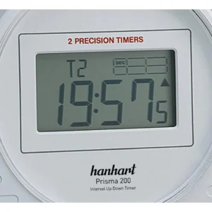 Hanhart Stoppuhr Prisma 200 Digital, Tischstoppuhr, 2 Timer 7