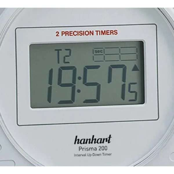Hanhart Stoppuhr Prisma 200 Digital, Tischstoppuhr, 2 Timer 3