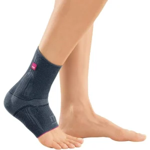 Medi Sprunggelenkbandage Levamed, Rechts & Links, Silber, Größe I 16