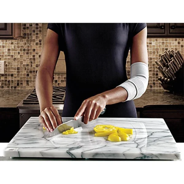 3M FUTURO Ellenbogenbandage 47863, Für Links & Rechts, Grau, Größe L 3