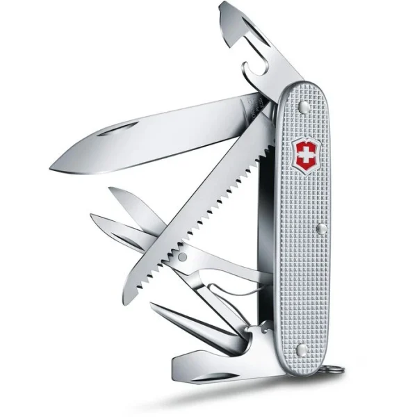 Victorinox Taschenmesser Farmer X Alox 0.8271.26, Silber, 10 Funktionen 5