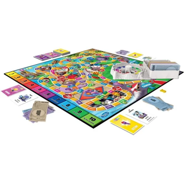 Hasbro Brettspiel F0800 Spiel Des Lebens, Ab 8 Jahre, 2-4 Spieler 3