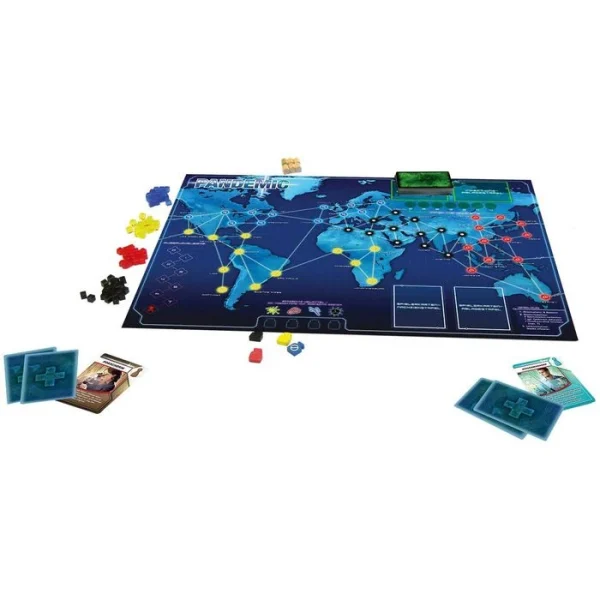 Asmodee Brettspiel 691100 Pandemic, Ab 8 Jahre, 2-4 Spieler 3