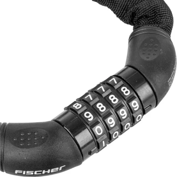 Fischer-MTS Fahrradschloss 85900, Kettenschloss, Länge 90cm, Sicherheitslevel 5 6