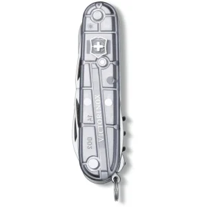 Victorinox Taschenmesser Climber, 1.3703.T7, Silber Transparent, 14 Funktionen 6