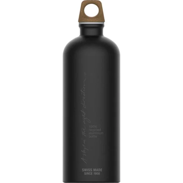 SIGG Trinkflasche Traveller MyPlanet Direction, 1 L, Aluminium, Schwarz 3