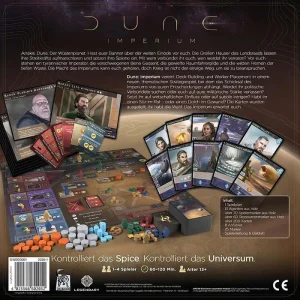Asmodee Brettspiel DWDD0001 Dune Imperium, Ab 13 Jahre, 1-4 Spieler 12