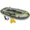 Intex Schlauchboot Seahawk 2 Set, 68347NP, Bis 2 Personen, Mit Luftpumpe Und 2 Paddeln 10