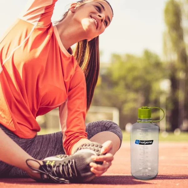 Nalgene Trinkflasche Enghals Sustain 078802, 1 L, Kunststoff, Klar 3