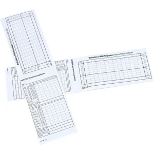 Piatnik Würfelspiel 2965 Eskalero-Yatzee Block, Ab 8 Jahre, 2-8 Spieler, 80 Blatt, 8 X 16cm 7