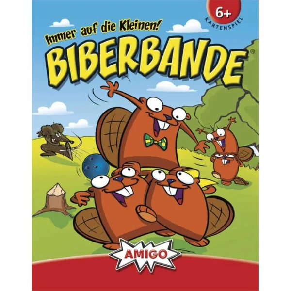 Amigo Kartenspiel 2920, Biberbande, Ab 6 Jahre, 2-6 Spieler 5