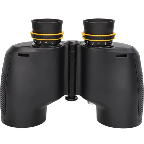 Bresser Fernglas Nautic 7×50 Gen. II, 7-fache Vergrößerung, Mit Kompass, Wasserdicht 4