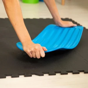 Relaxdays Balance-Board Twist Board, 65 X 28 X 9cm, Blau 10