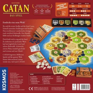 Kosmos Brettspiel 69360 Catan – Das Spiel, Ab 10 Jahre, 3-4 Spieler 10