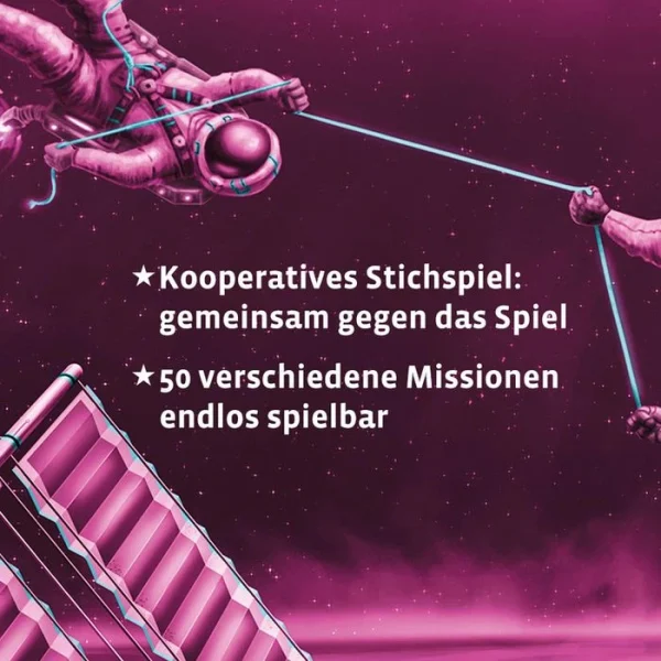 Kosmos Kartenspiel 691868 Die Crew, Ab 10 Jahre, 2-5 Spieler 5