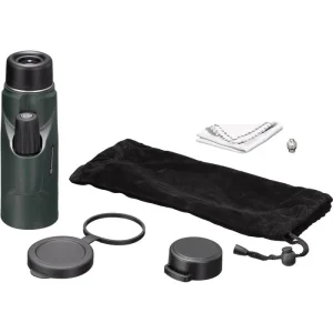 Bresser Fernglas Topas Monokular 10x42mm, 10-fache Vergrößerung, Kompakt, Wasserdicht 16