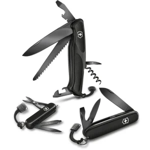 Victorinox Taschenmesser Ranger Grip 55 Onyx Black, 0.9563.C31P, Schwarz, 12 Funktionen 8