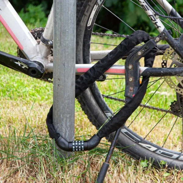 Fischer-MTS Fahrradschloss 85900, Kettenschloss, Länge 90cm, Sicherheitslevel 5 3