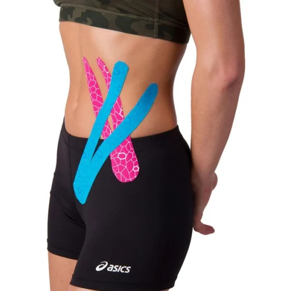 THERABAND Kinesio-Tape XactStretch Precut, 25,4 X 5 Cm, Wasserfest, Elastisch, Schwarz/weiß 5