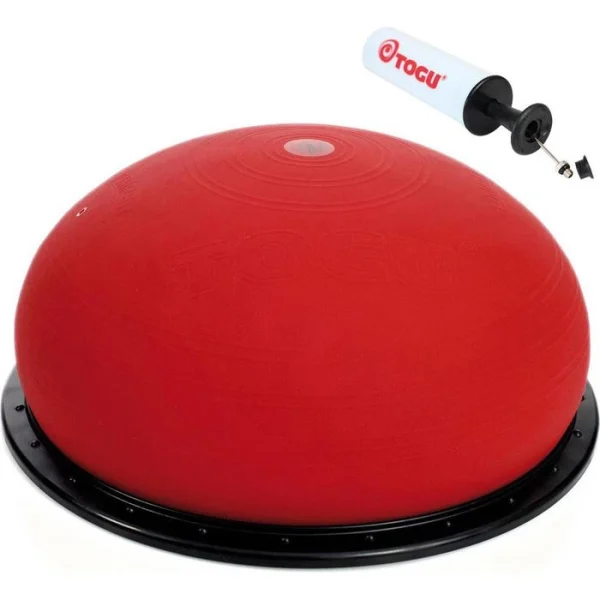 Togu Balance-Ball Jumper Pro, Mit Trampolineffekt, Ø 52 Cm, Rot 1