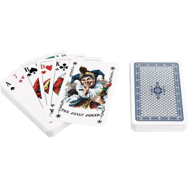 Idena Spielkarten 6250080, Rommé, 2×55 Karten, Papier, Franz. Bild, Bridge, Canasta 3