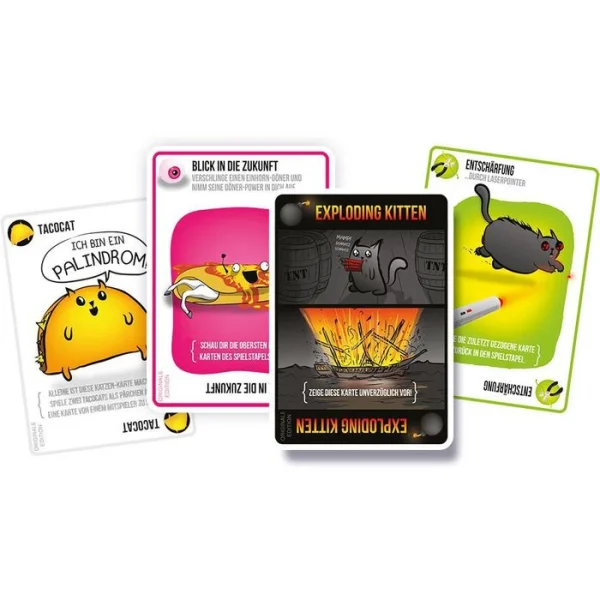 Asmodee Kartenspiel Exploding Kittens, Ab 7 Jahre, 2-5 Spieler 3