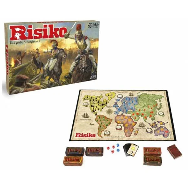 Hasbro Brettspiel B7404 Risiko, Ab 10 Jahre, 2-5 Spieler 4