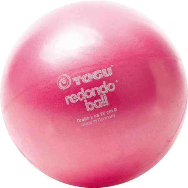 Togu Gymnastikball Rodondo Ball, Klein, 26 Cm, Belastbar Bis 120kg, Rubinrot 1