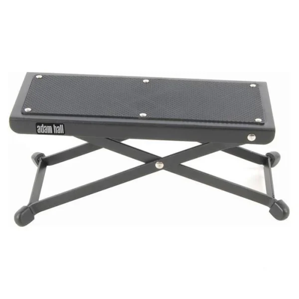 Adam-Hall Gitarrenfußbank SGS017, Metall, 10 X 12 – 24 X 25cm, Höhenverstellbar 1