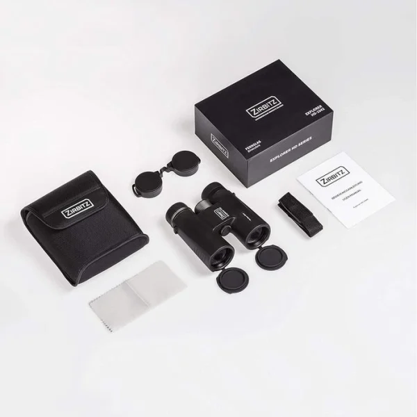 ZIRBITZ Fernglas Explorer HD-1042 10x42mm, 10-fache Vergrößerung, Wasserdicht 8